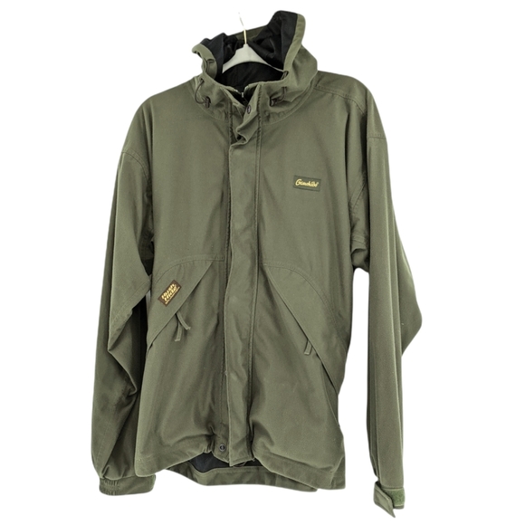 Gamehide Jackets & Coats Gamehide Vented Hooded Hunting Jacket Hush Hide Soft Silent Fabric